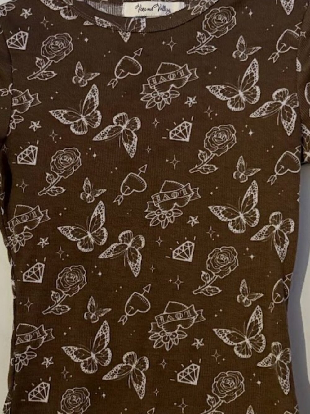 Vine and Valley Graphic Baby Tee